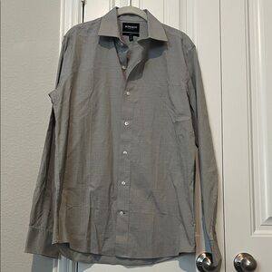 Bonobos Men's Gray Casual Button Down Shirt